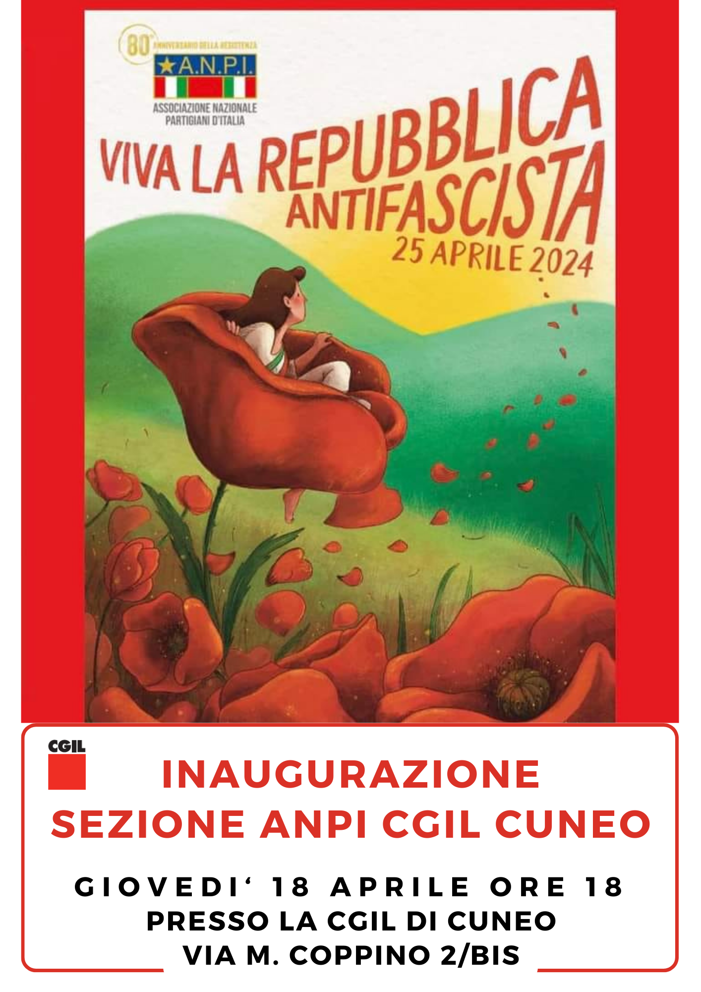 INAUGURAZIONE ANPI CGIL CUNEO